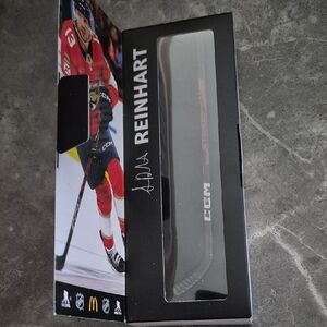 2026 McDonald's Sam REINHART CCM Black and Red Mini Hockey Stick